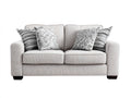 Sofás 2 plazas de tela 170x88x82 cm - beige claro - diseño moderno